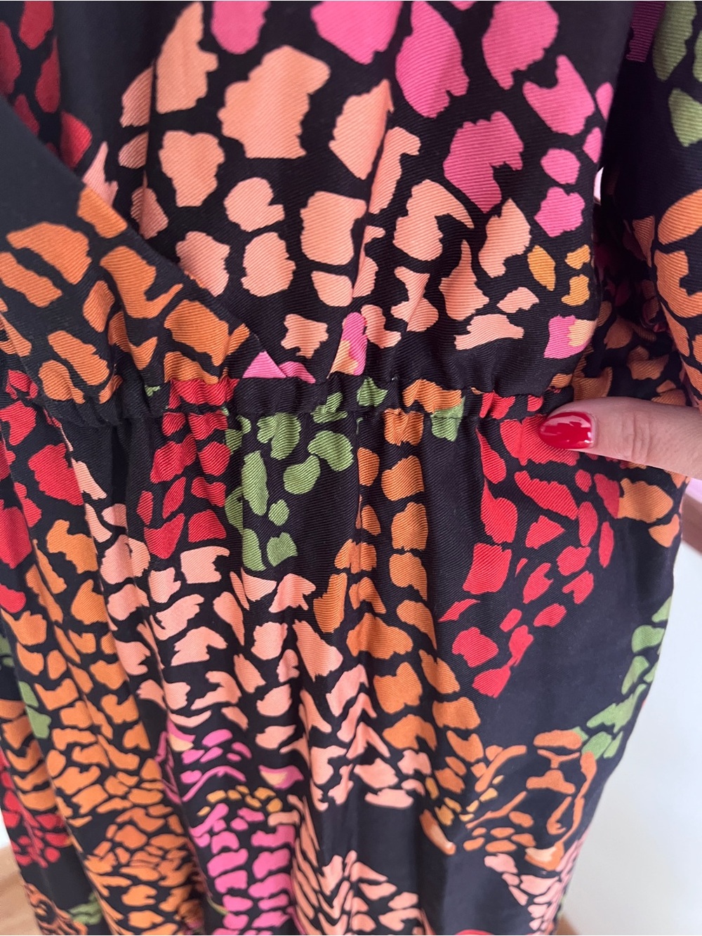 Farm Rio Multi-Colored Leopard Jumpsuit - Picture 6 of 11